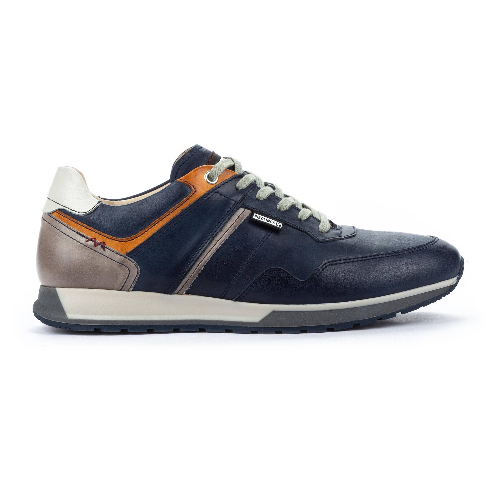 Męskie buty sportowe casualowe - NIEBIESKIE