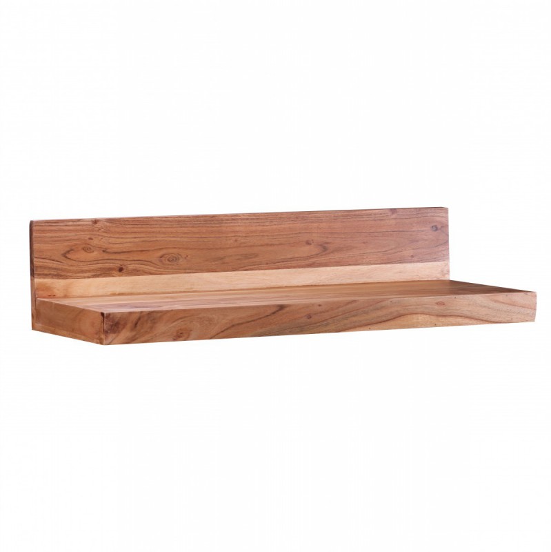 Wohnling Massivholz Wandregal 80 cm Akazie
