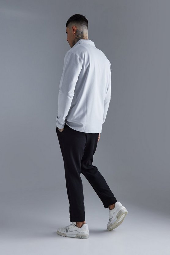 Tall Utility-Overshirt aus Jersey