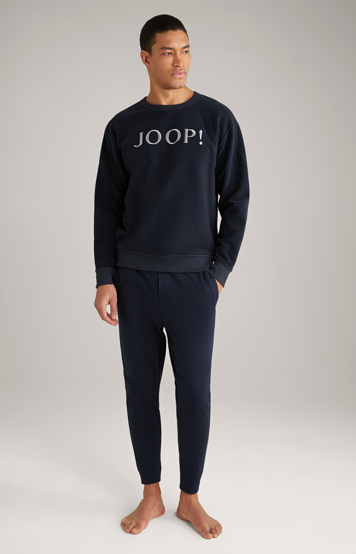 Loungewear Sweatshirt in Dunkelblau