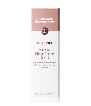 Hildegard Braukmann Exquisit Make-up Pflege Creme SPF 15 Getönte Gesichtscreme-50 ml