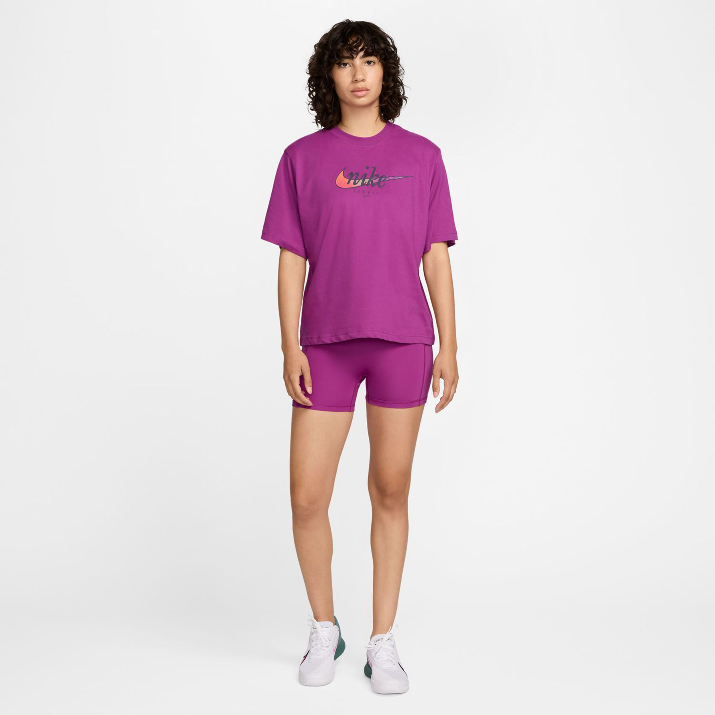 Dri-Fit Court Advantage Regular Ballshort Damen - Lila