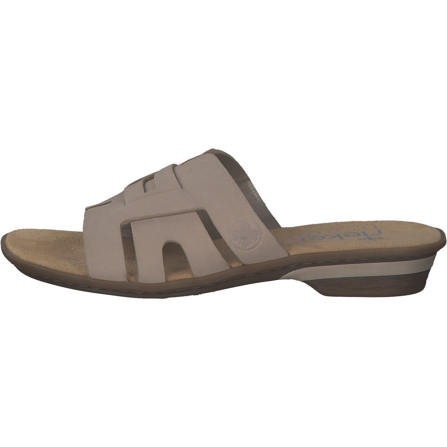 Rieker 63486, Pantoletten & Badeschuhe, Damen, Beige