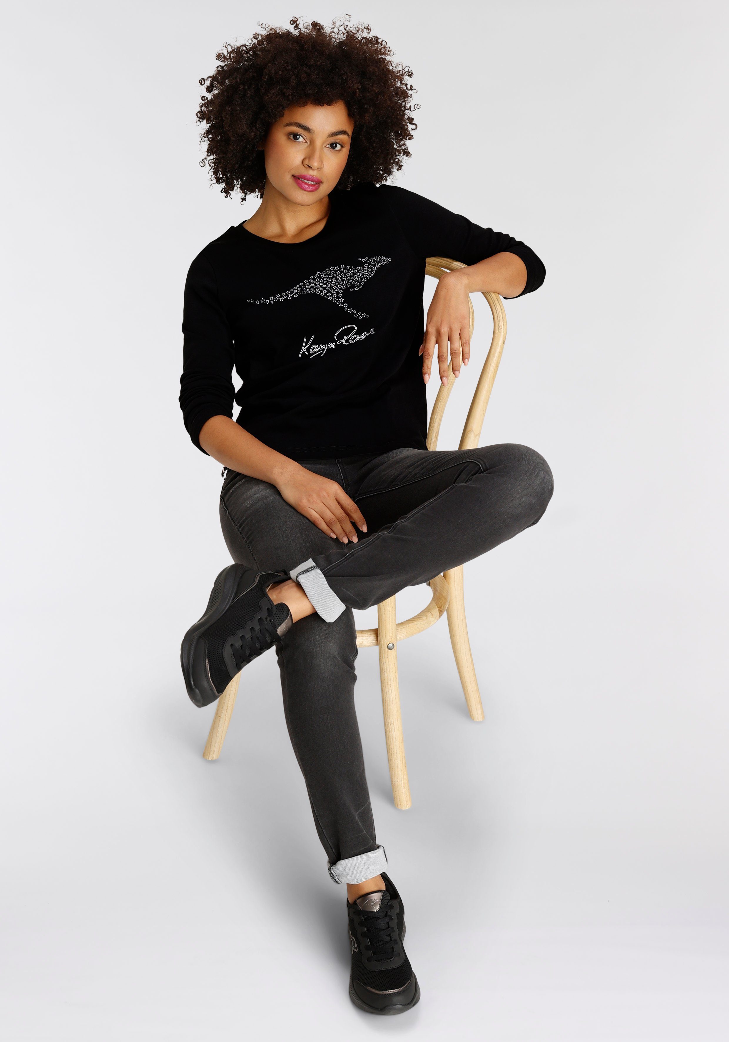KangaROOS Sweatshirt mit großem Logo-Aufdruck - NEUE KOLLEKTION