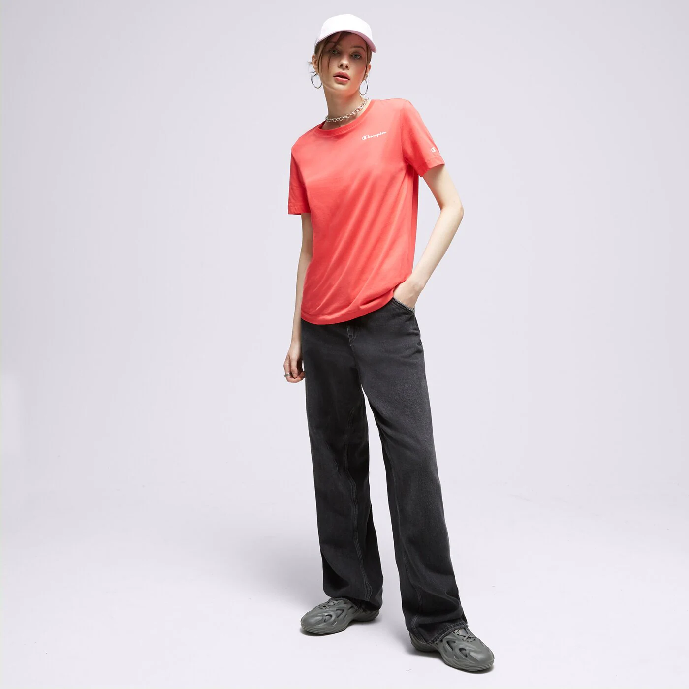 CHAMPION T-SHIRT CREWNECK T-SHIRT Rosa
