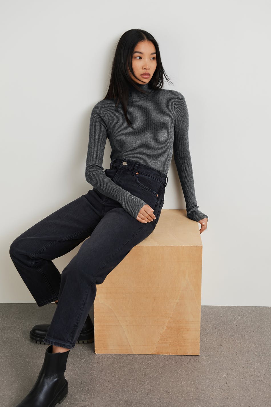Sigrid knitted top