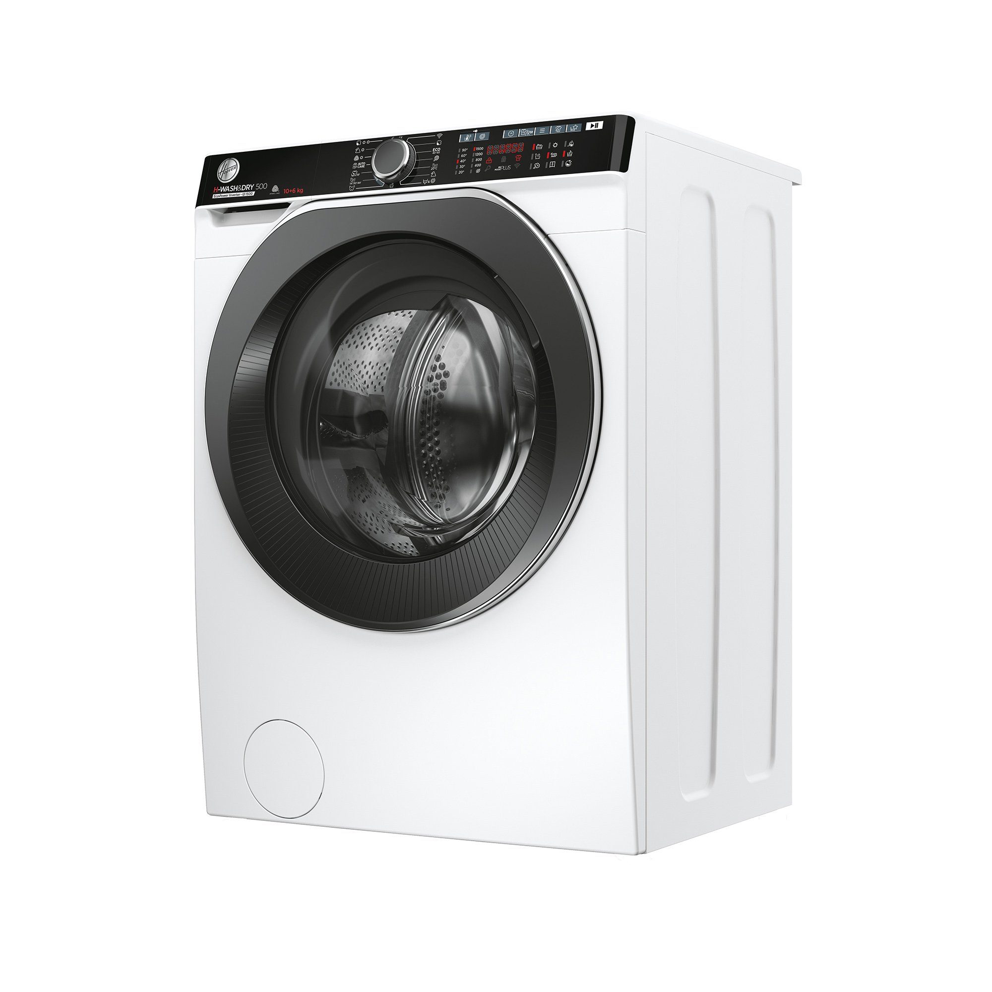 Hoover Waschtrockner HDP 5106AMBC/1-S, 10,00 kg, 6 kg, 1500 U/min, Mix-Power-System, WiFi & Bluetooth (hOn-App), Active Steam