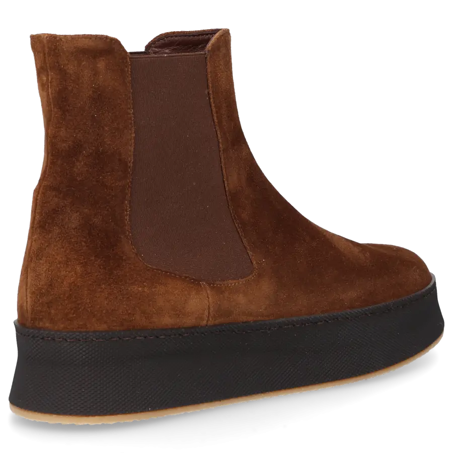 Truman's - Chelsea Boots 9834 Veloursleder - braun