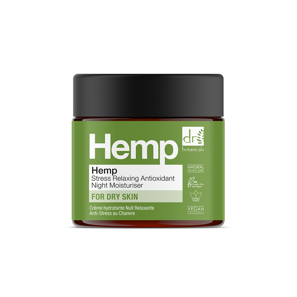 apothecary by dr botanicals Crème de Nuit Anti Stress Antioxydante au Chanvre Crème de Nuit