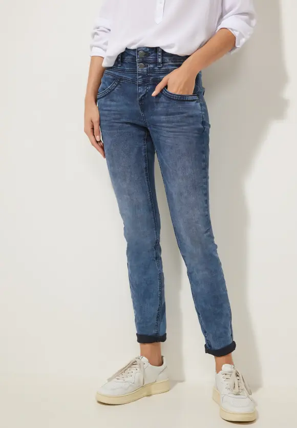 Street One Slim Fit Jeans in High Waist