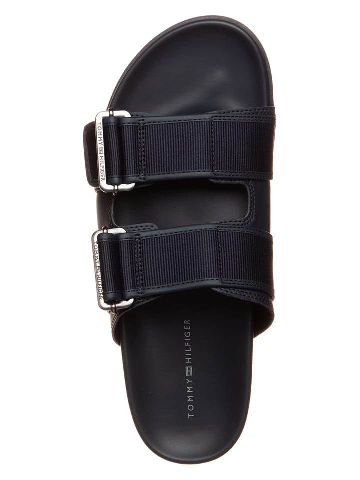 Tommy Hilfiger Shoes Pantoletten in Dunkelblau günstig kaufen 43