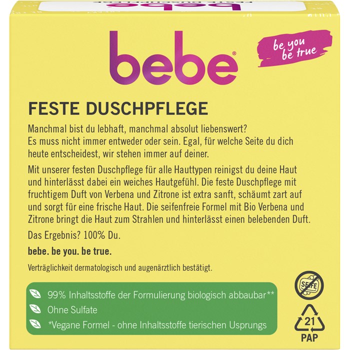 Feste Duschpflege