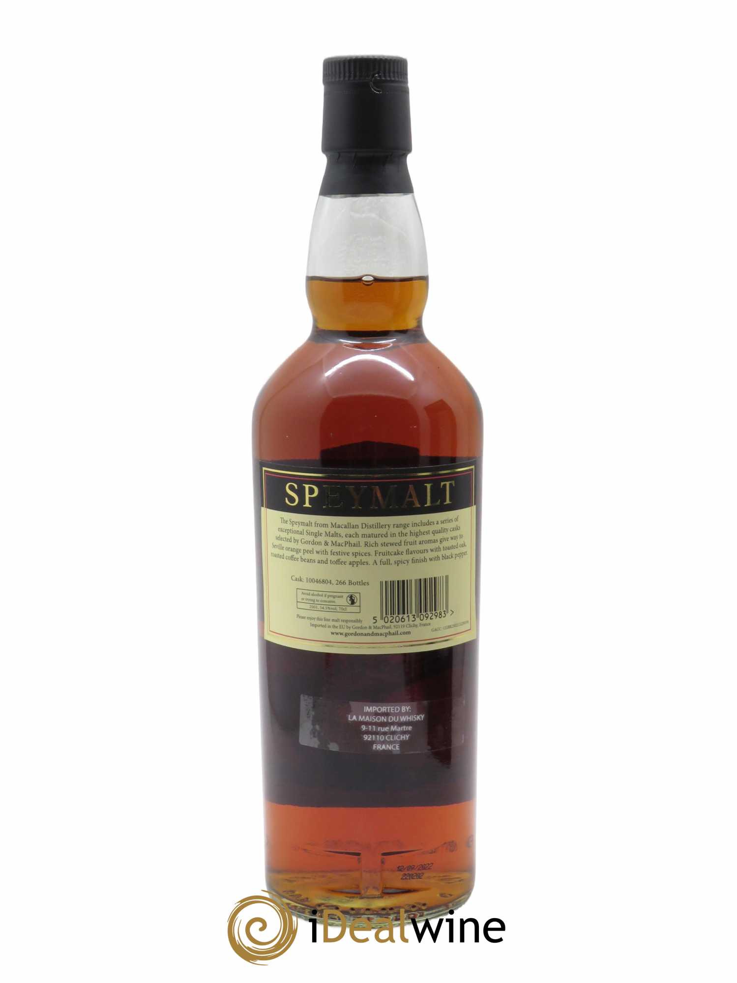 Whisky Gordon & Macphail Speymalt from Macallan Sherry Cask Antipodes (70 cl) 2001 - Lot de 1 Bouteille