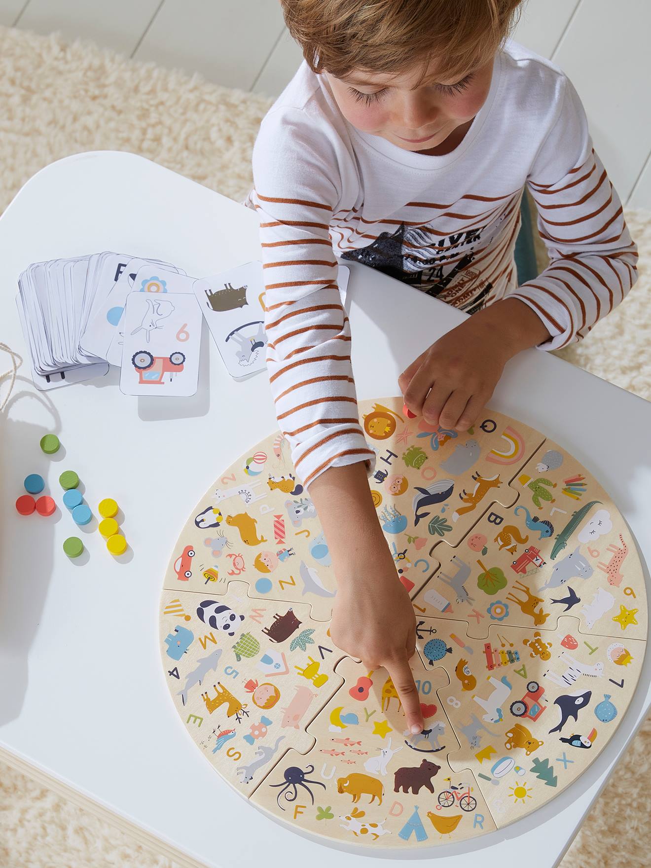 Jeu Retrouve-le vite ! en bois FSC® multicolore