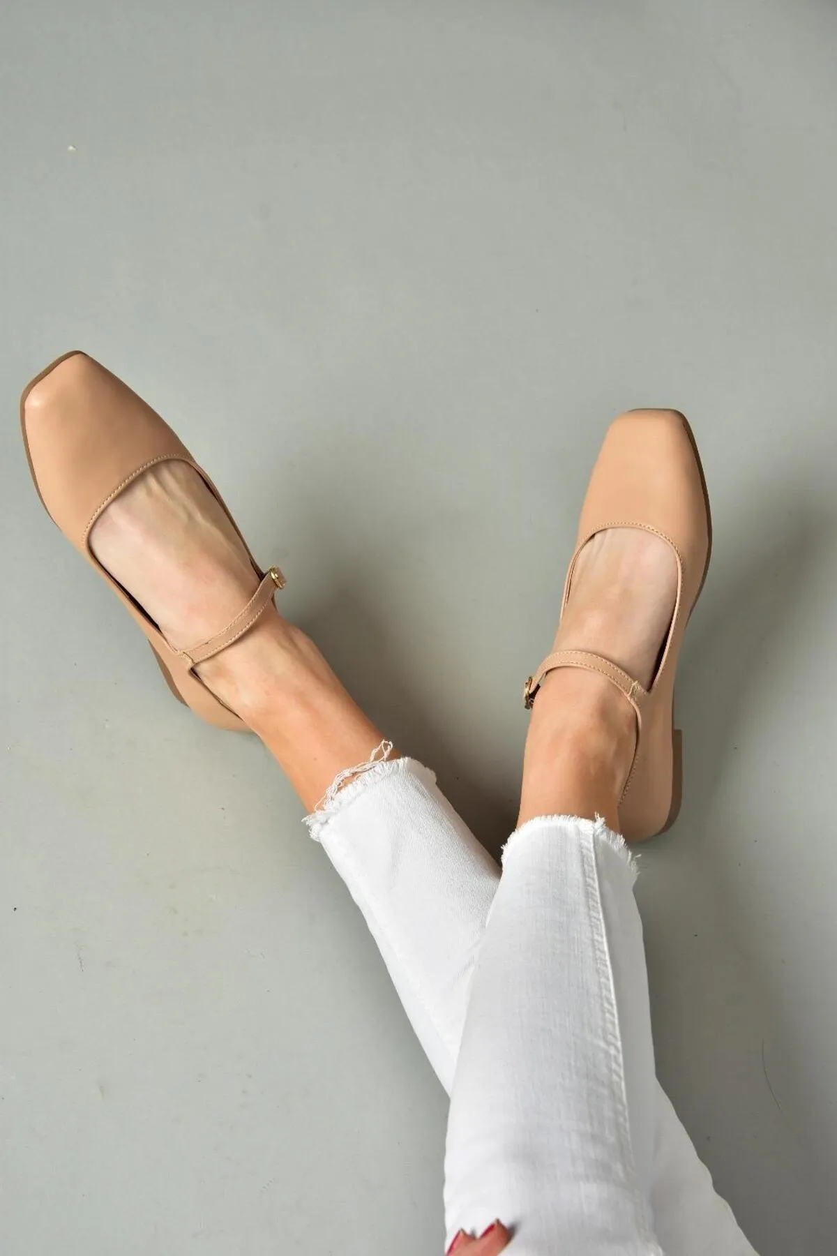 Fox Shoes  S726252509 Hellbraune Ballerinas für Damen