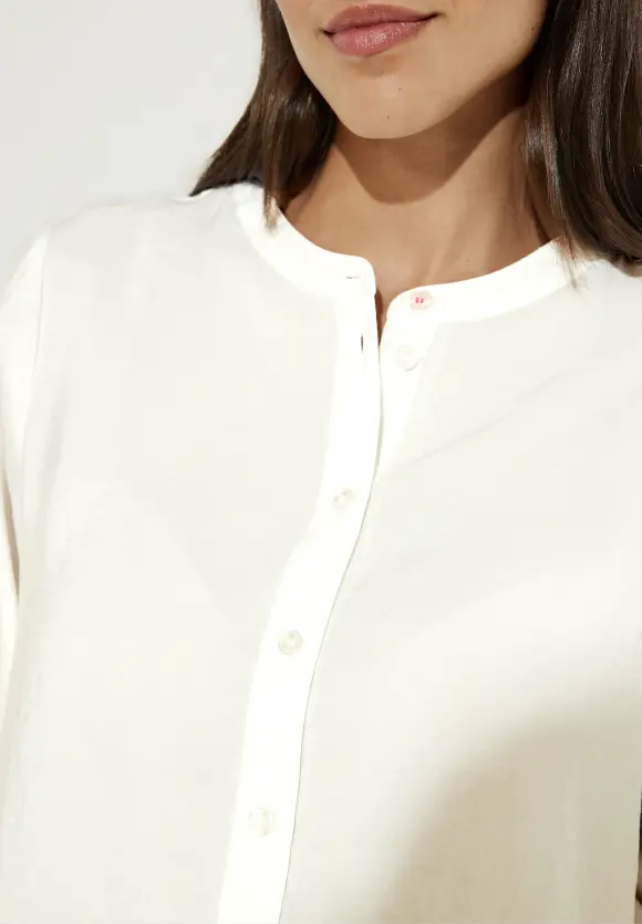 CECIL Longbluse in Unifarbe