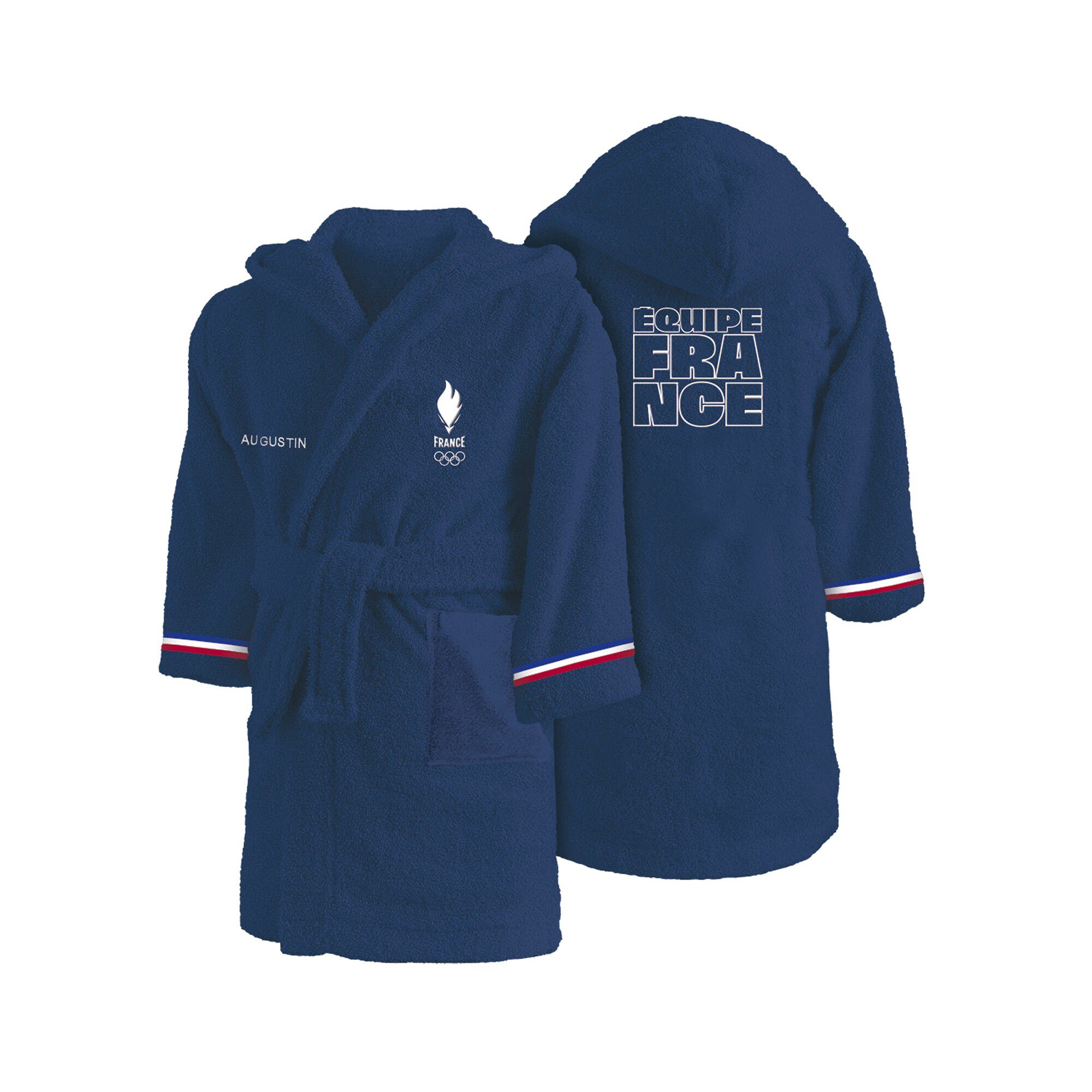 Peignoir enfant JO2024 personnalisable