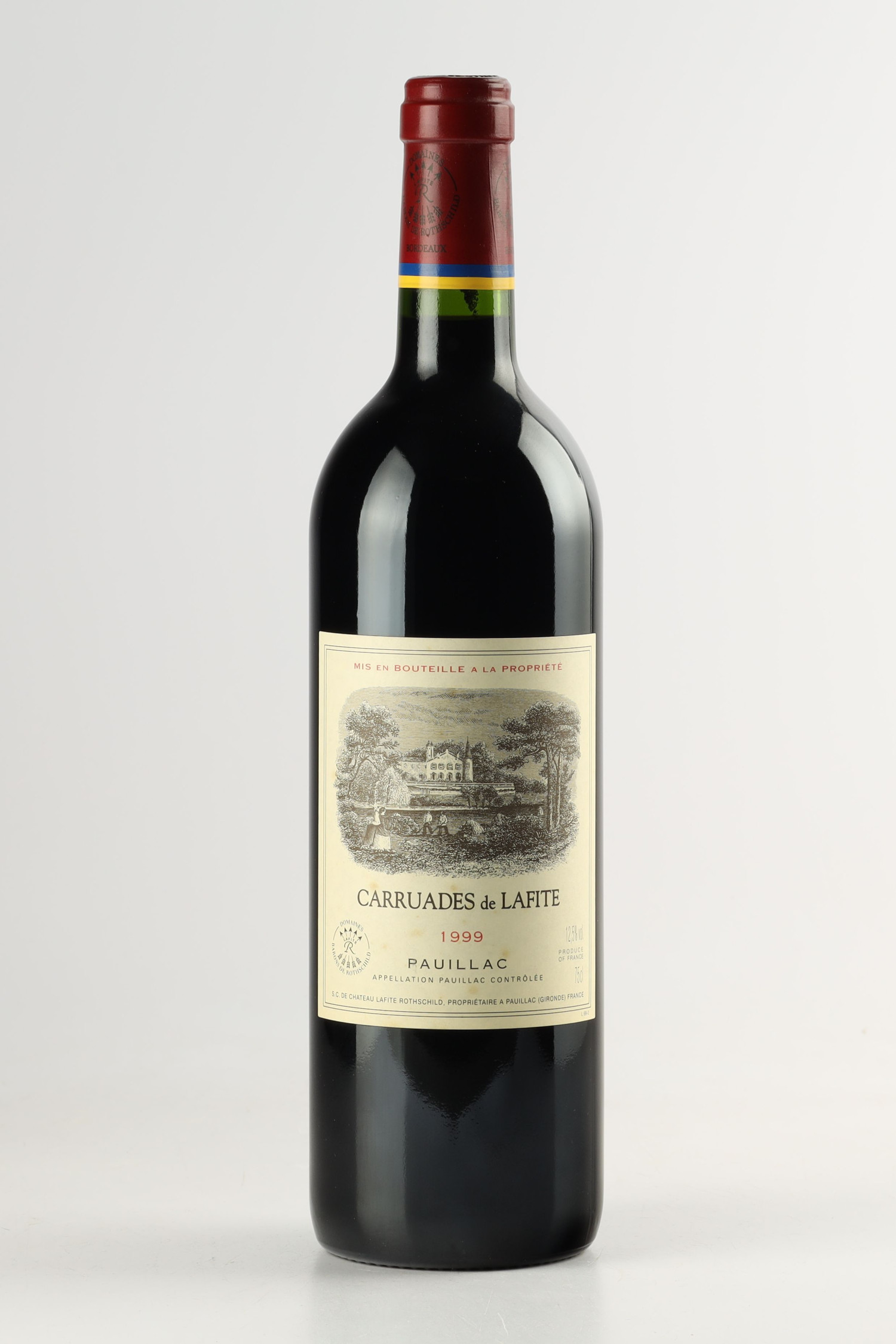 Vin 1999 CARRUADES DE LAFITE 1999, Pauillac. Vin ancien - SoDivin