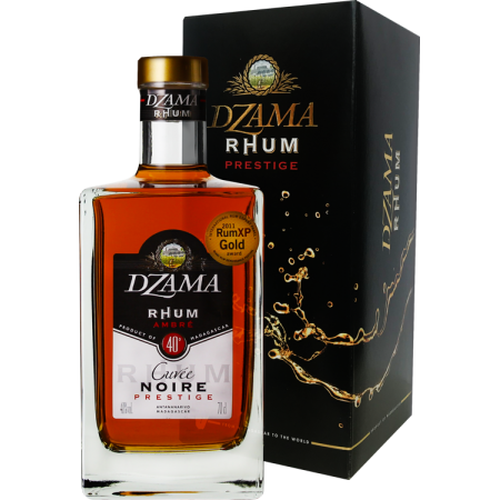 RHUM DZAMA - CUVEE NOIRE PRESTIGE - EN ETUI