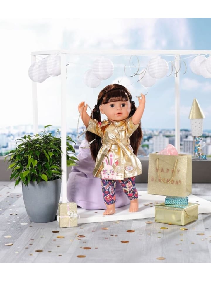 Baby Born BABY born Happy Birthday Mantel in Mehrfarbig ab 3 Jahre günstig kaufen onesize