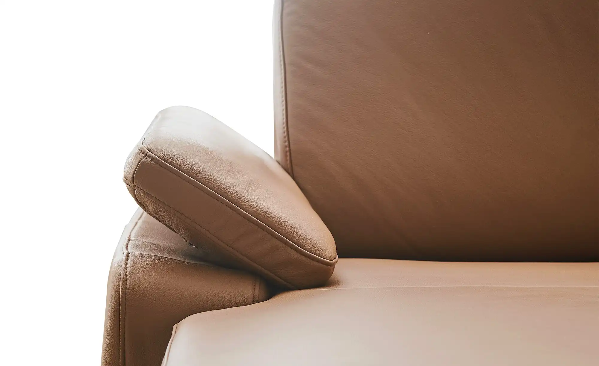 Kollektion Kraft Wohnlandschaft mit Sitz- und Rückenbezug aus Leder Kathi