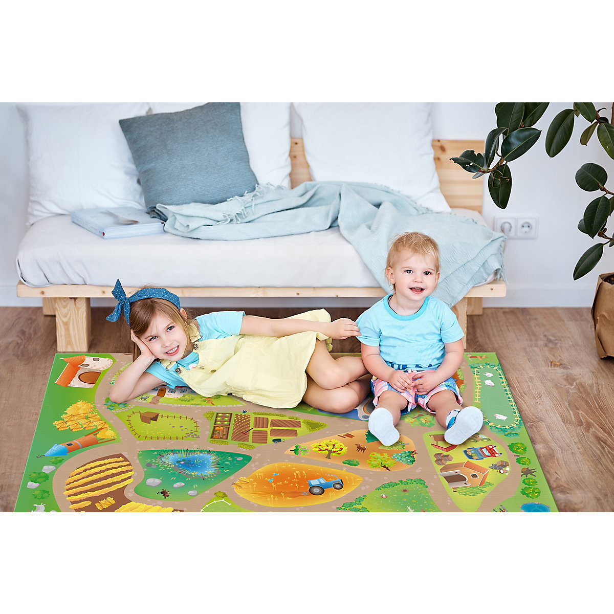 V-MAT -100x150 Spielmatte Farm