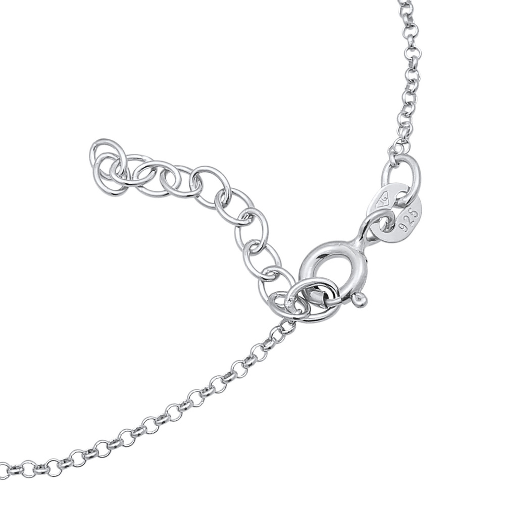 Elli Elli Bracelet Femmes pendentif palmier plage basique en argent sterling 925 Bracelet