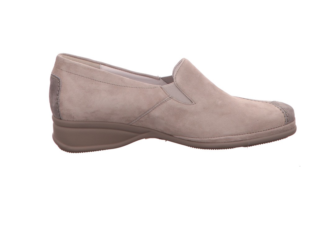SEMLER Komfort Slipper grau Semler R1635 perle