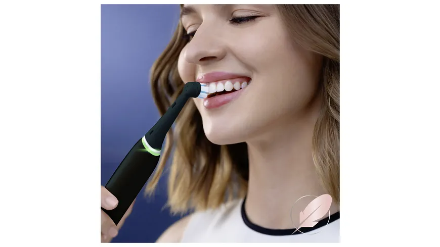 Oral-B Aufsteckbürsten iO Sanfte Reinigung schwarz