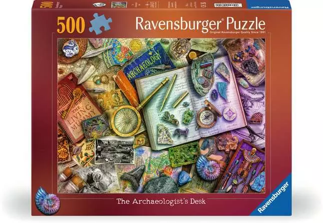 Puzzle 500 Teile - Amiee Stewart Archaeology
