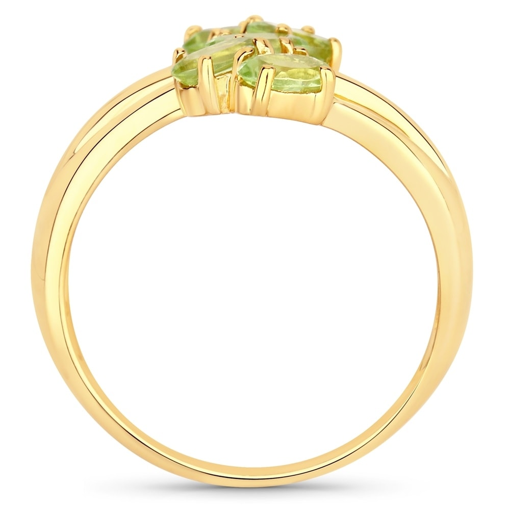 Rafaela Donata Bague Argent sterling Vert en Or jaune Bague