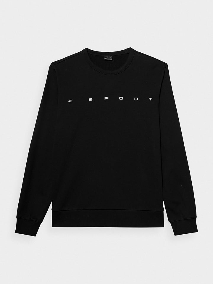 4F Sweatshirt in Schwarz günstig kaufen
