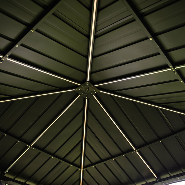 LED-Solar-Pavillon AZUR