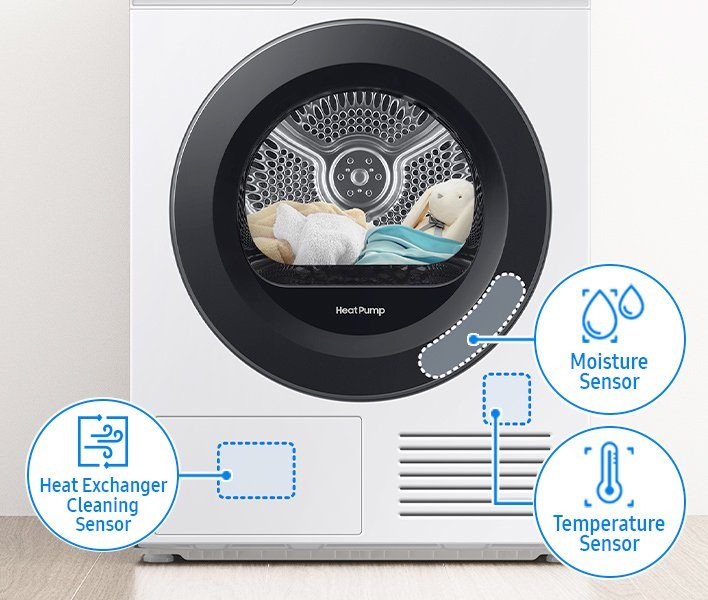Samsung Wärmepumpentrockner DV9EBBA245AE, 9 kg