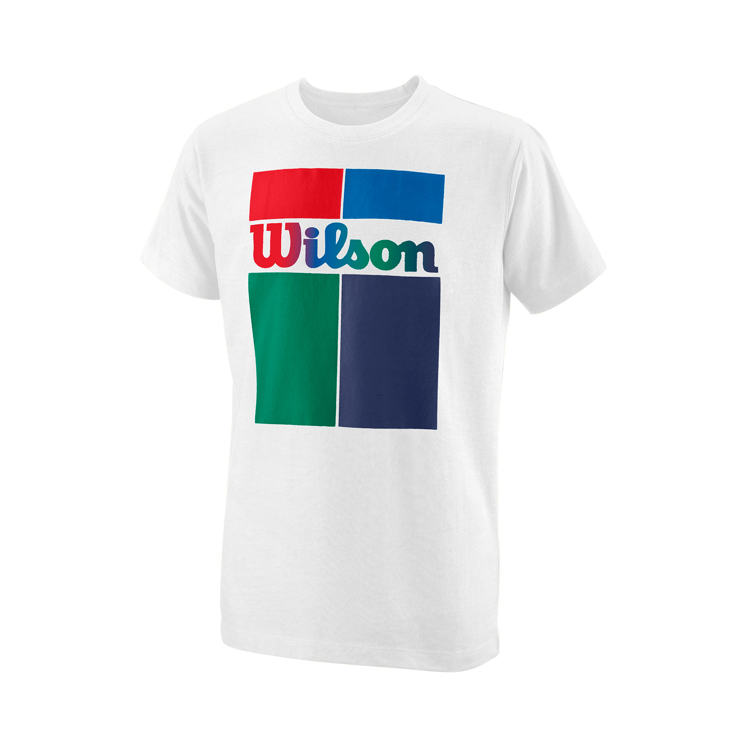 Grid Tech T-Shirt Jungen - Weiß