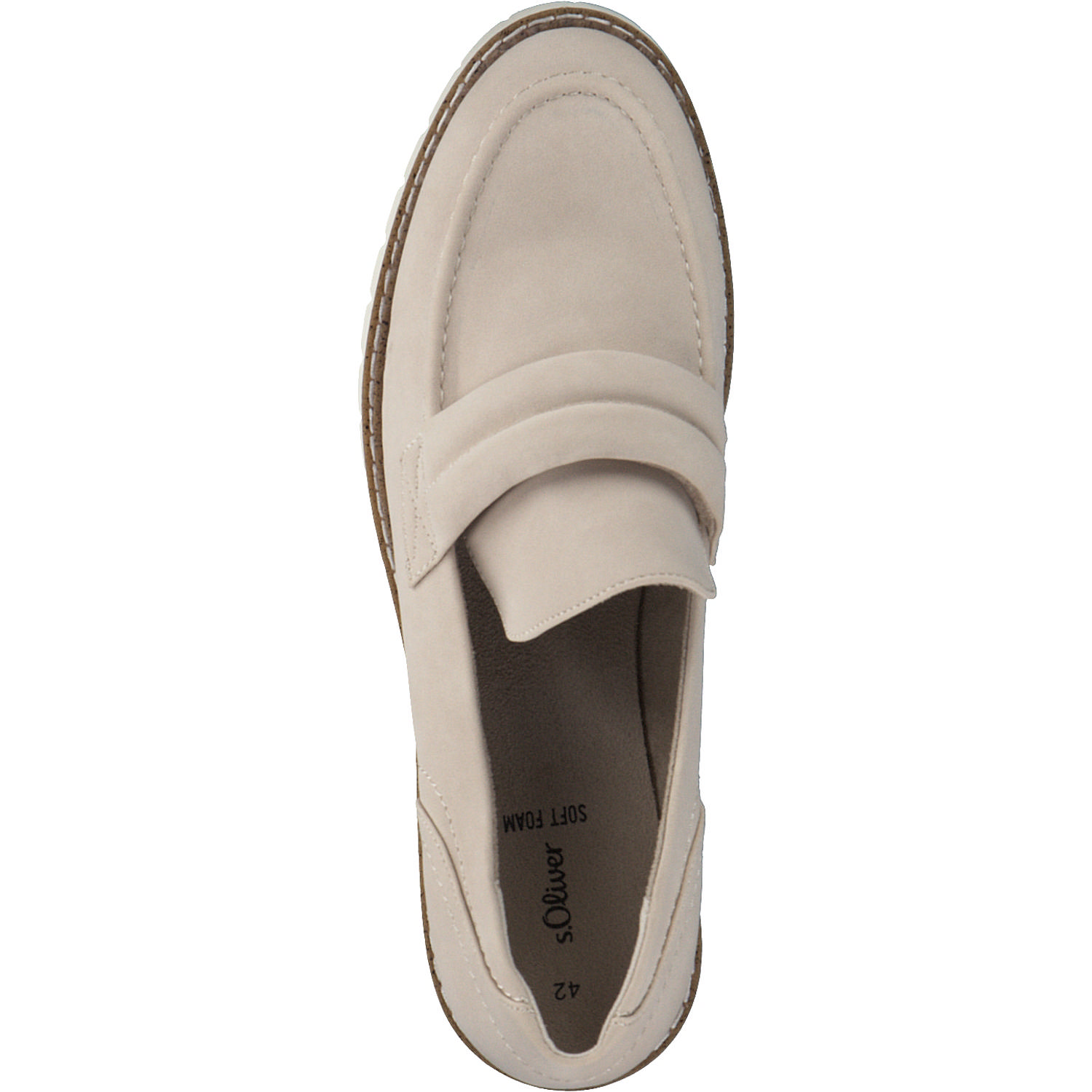 s. Oliver 24701, Mokassins, Damen, BEIGE