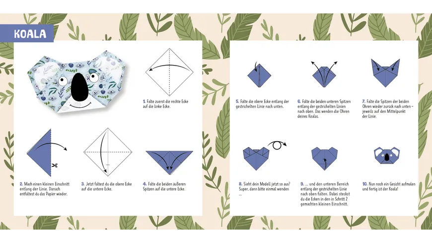 88 x Origami Kids – Wilde Tiere