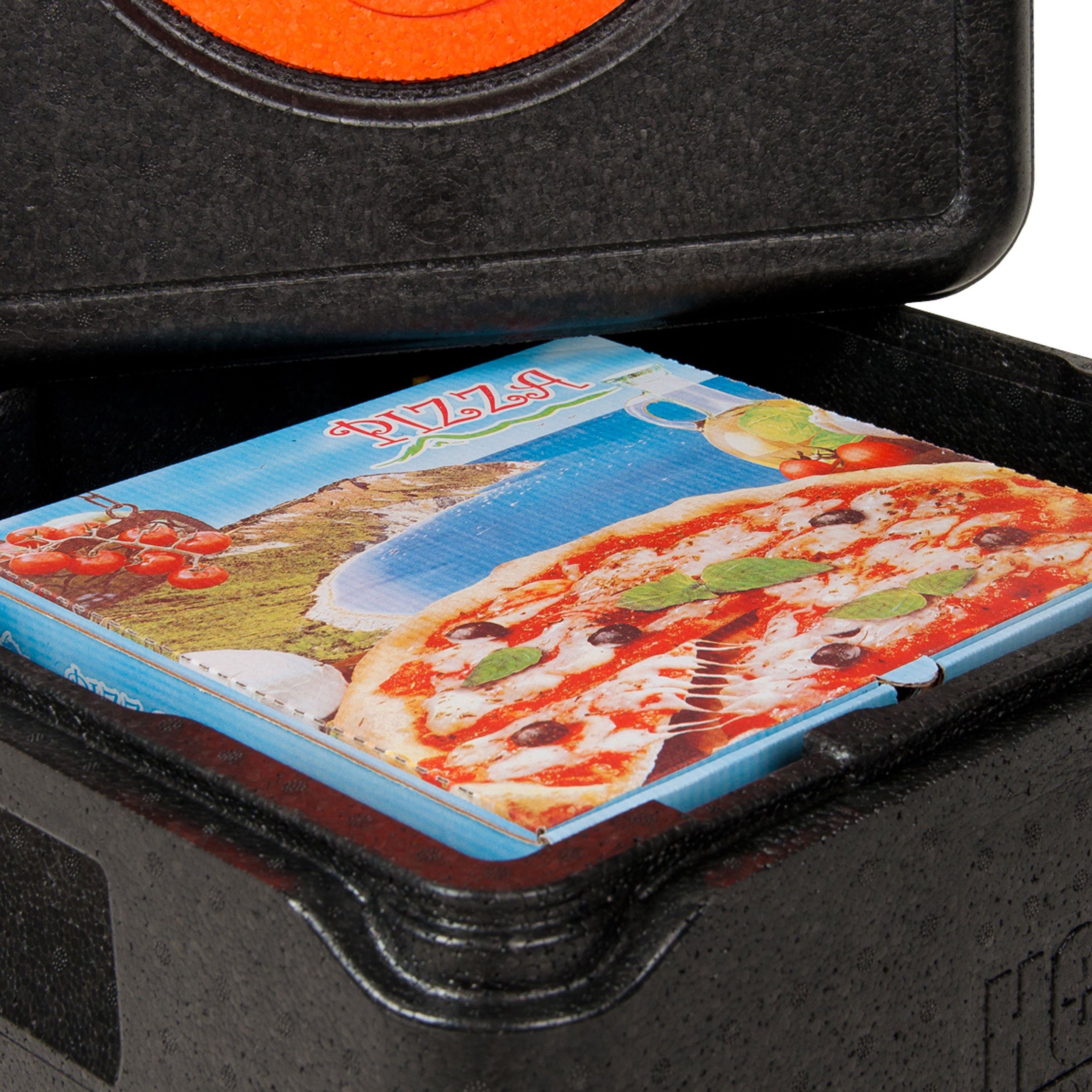 Climapor Kühlbox The Box Thermobox Pizza groß 32l 41x41x33cm Nutzhöhe 26,5cm