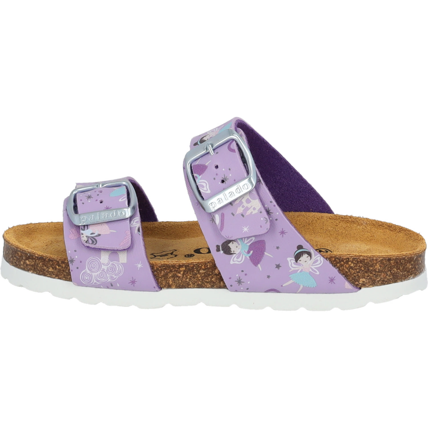 Palado Kids Samos G Print, Pantoletten, Kinder, Lila Fairy