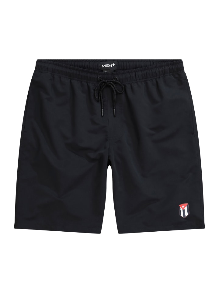 Men Plus Badehose in schwarz günstig kaufen