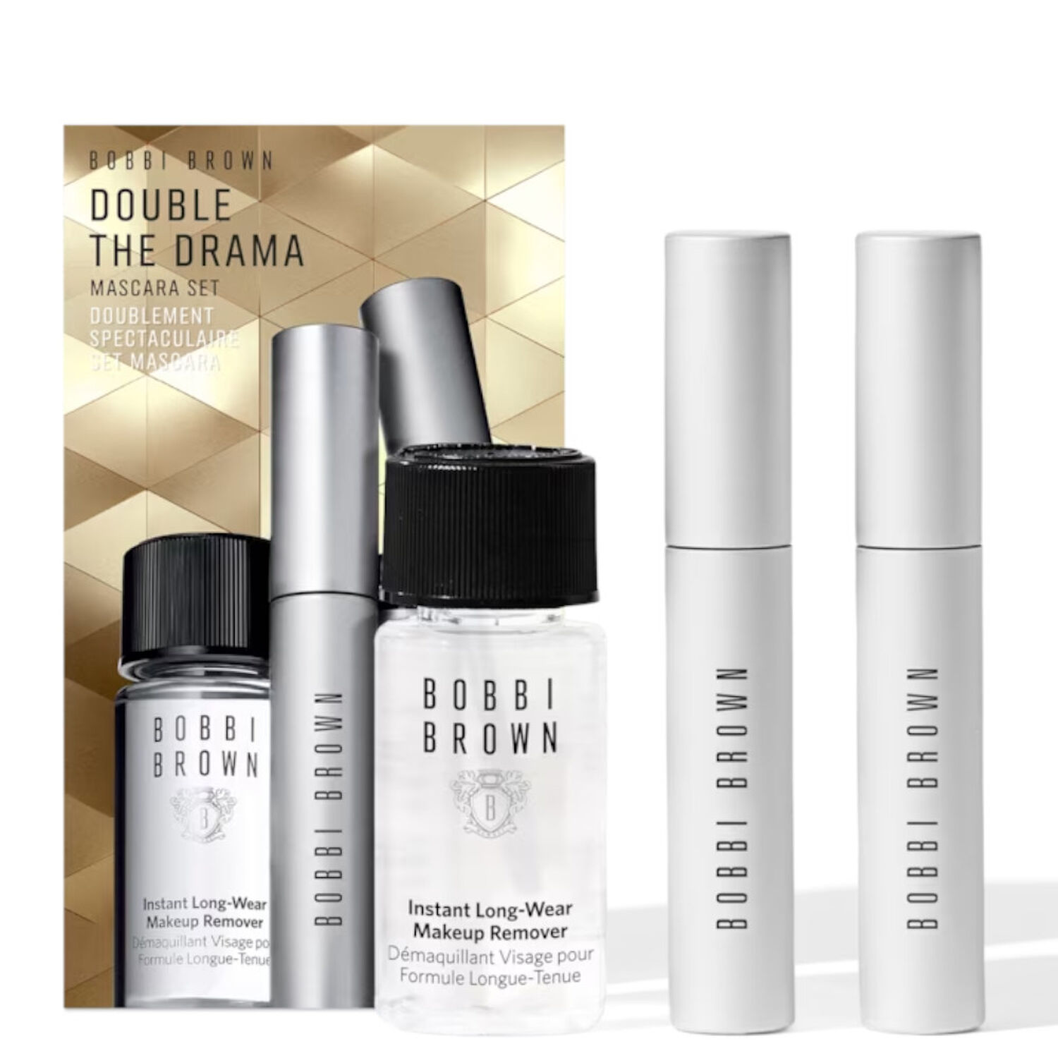 Bobbi Brown Double the Drama Coffret Mascara Smokey Eye + Mini Démaquillant