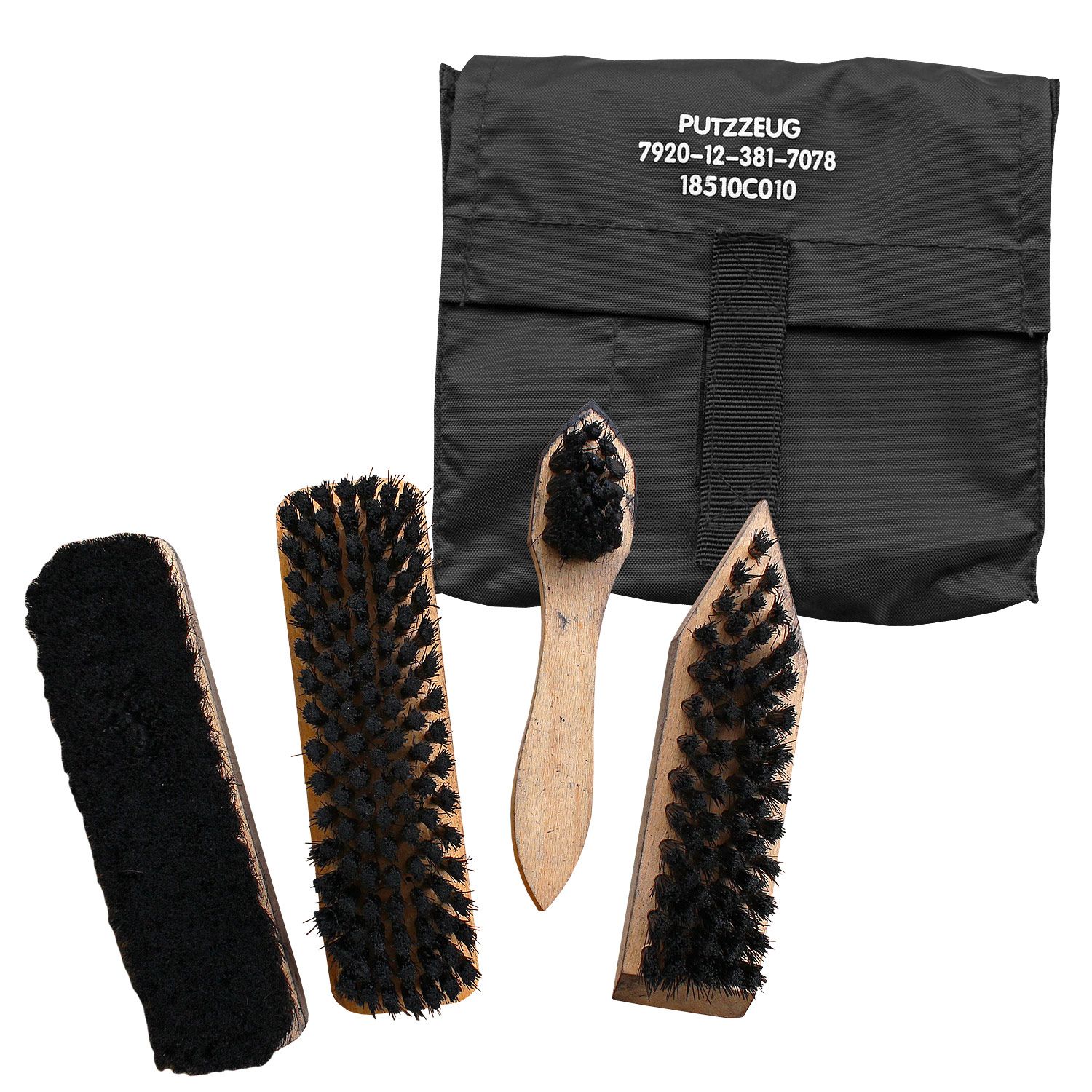 Bundeswehr Schuhputzset Original gebraucht