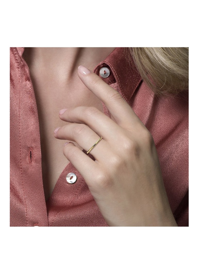 Blush  Ring van 14 karaat geelgoud 1197YGO