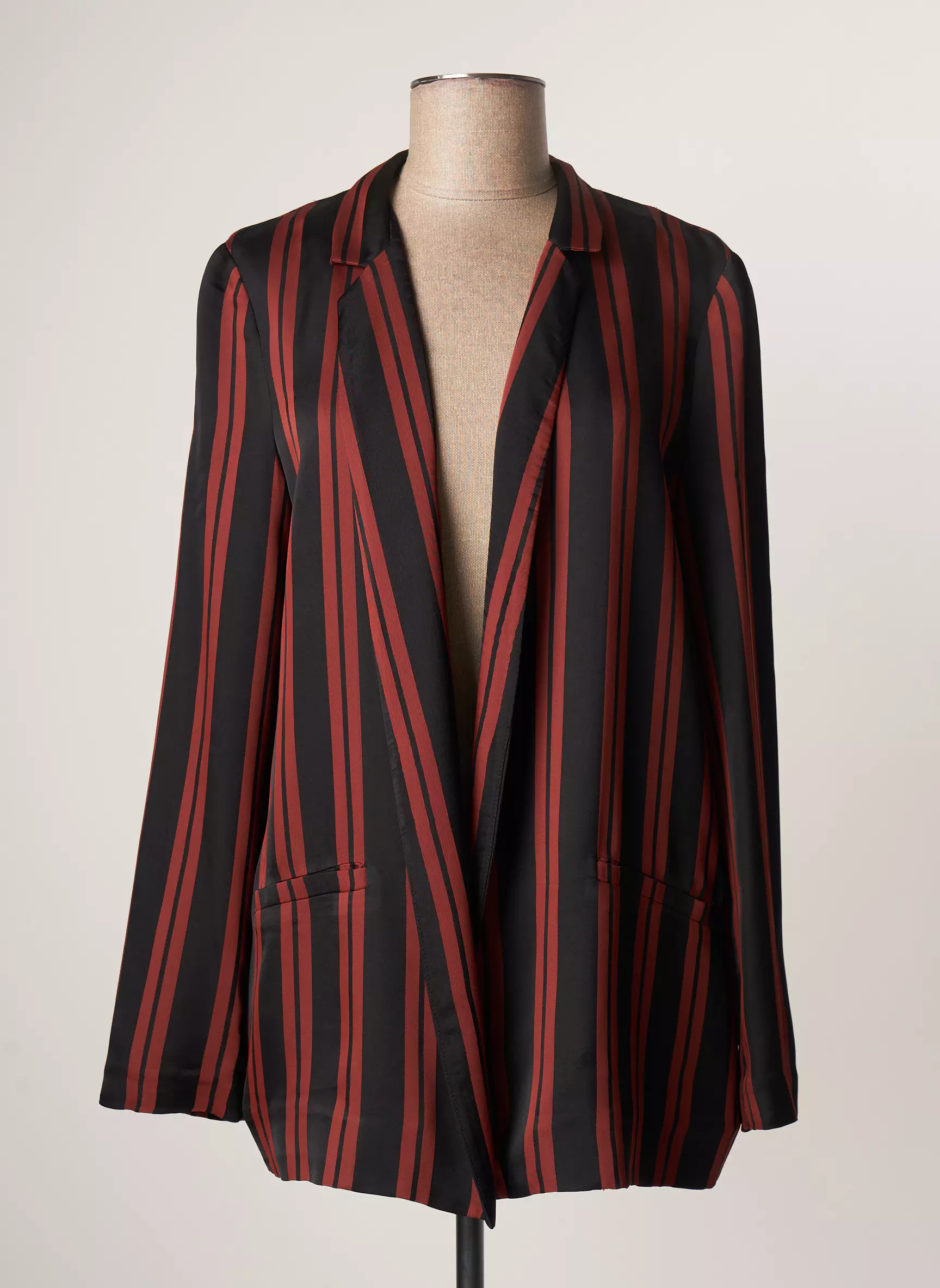 Lauren Vidal Vestecasual Femme couleur marron