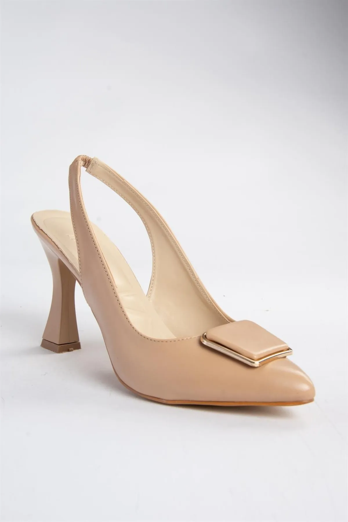 Fox Shoes  P250148209 Damenschuhe mit dickem Absatz und Hautschnalle