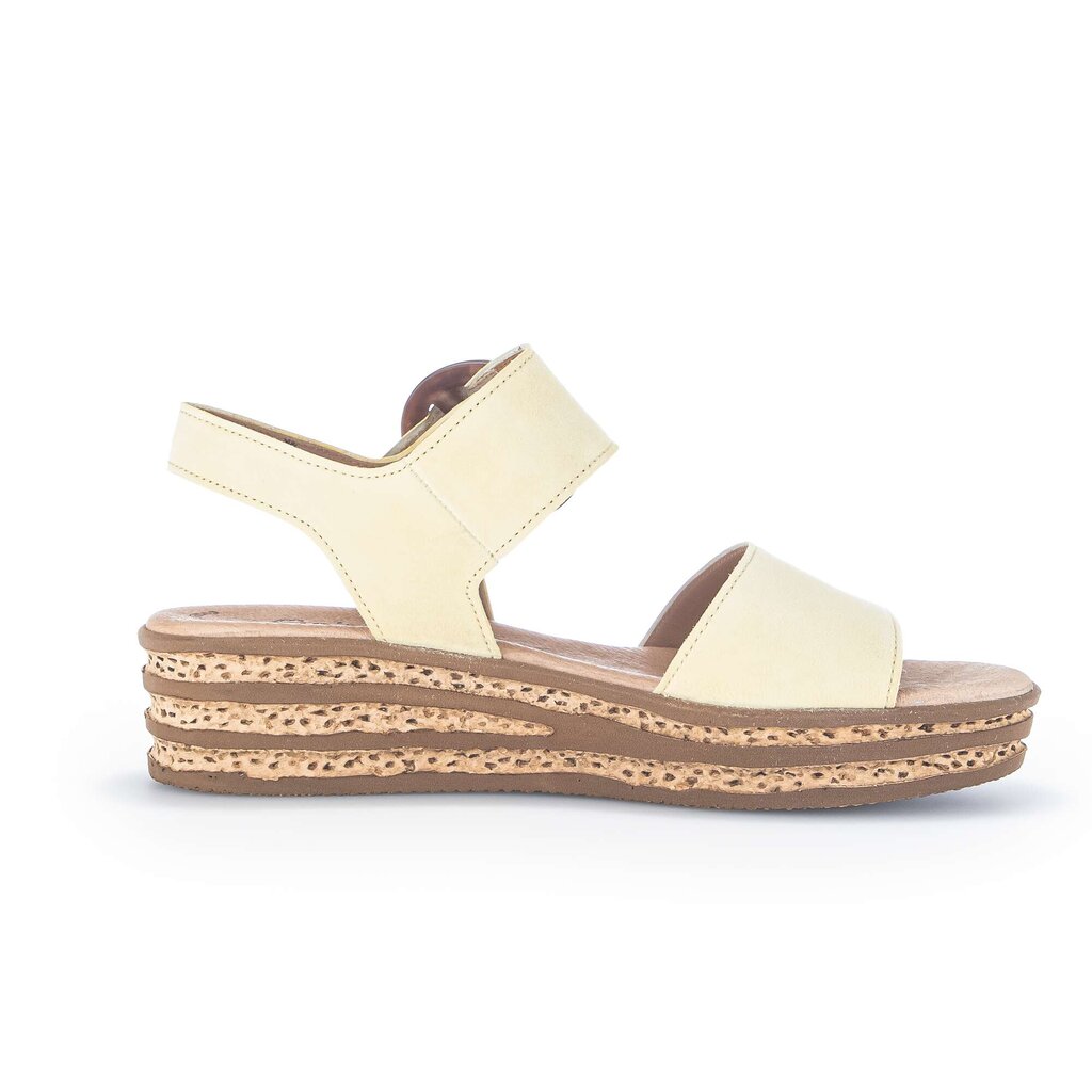 Gabor fashion Plateau Sandale gelb