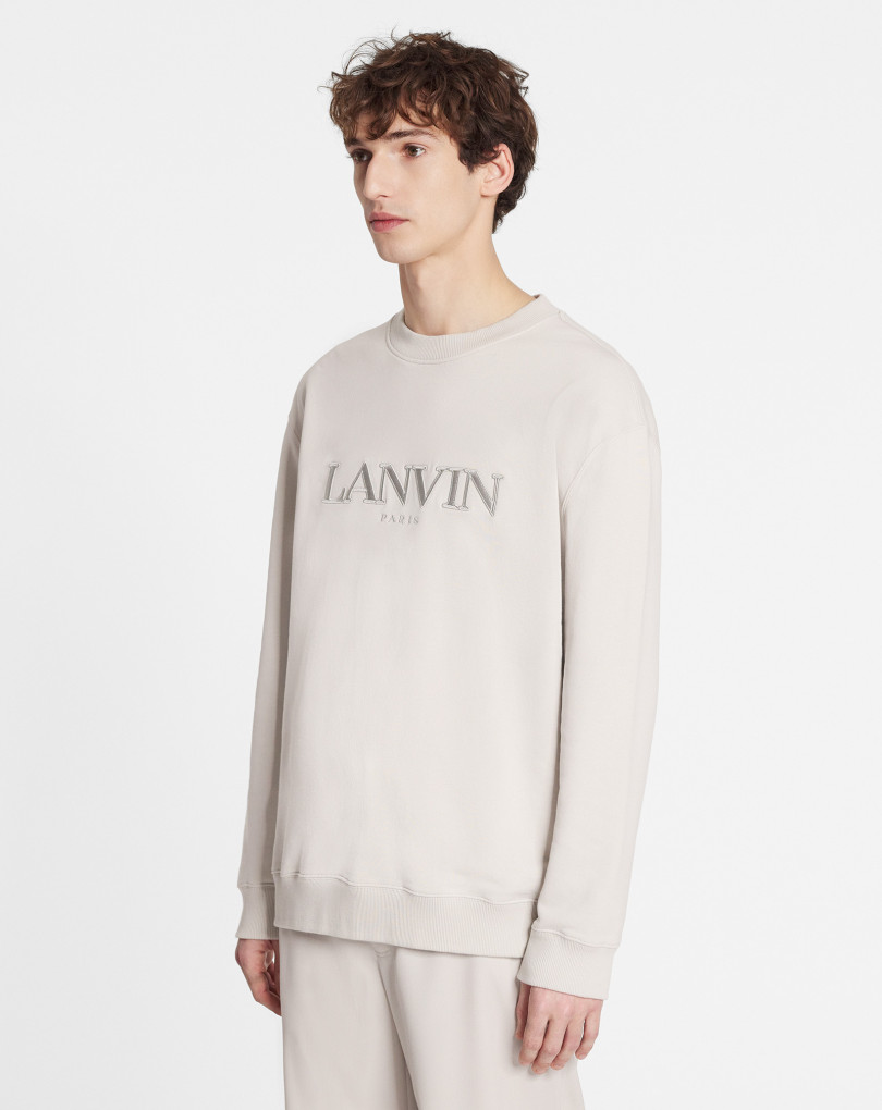 SWEAT-SHIRT OVERSIZE BRODÉ LANVIN PARIS