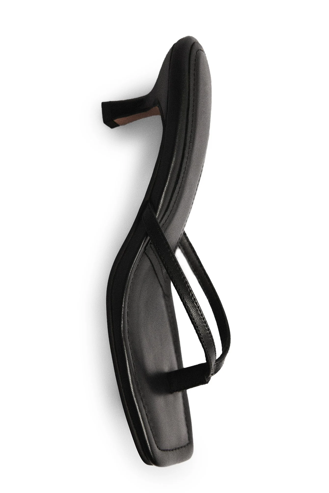 Zehentrenner-Sandalen aus Leder
