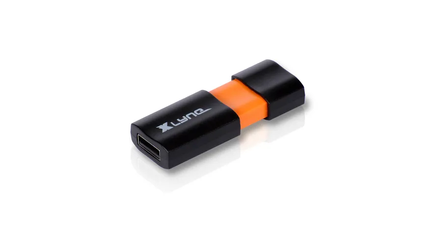 XLYNE USB Key Wave - Schwarz/Orange