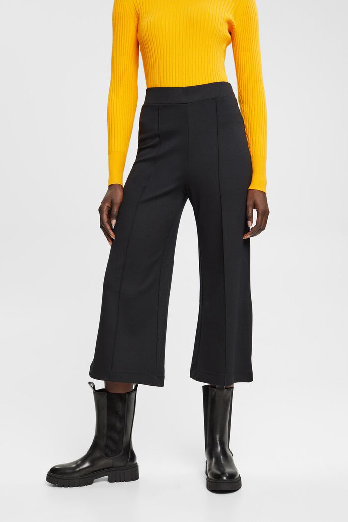 High-Rise-Culotte aus Jersey